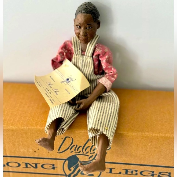 Karen Germany NWT Authentic Vintage Daddy’s Long Legs Cho Choo Doll - Picture 1 of 8